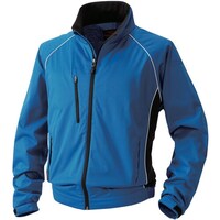 ソウワ 桑和 3400 防風カラーブルゾン ブルー M 34008M 1着