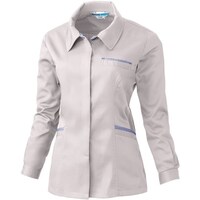 ソウワ 桑和 424 レディース長袖スモック ローズウッド M 42483M 1着