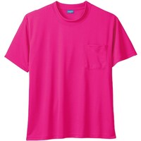 ソウワ 桑和 50381 半袖Tシャツ(胸ポケット付き) パッションピンク 4L 50381474L 1着
