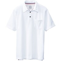 ソウワ 桑和 50137 半袖ポロシャツ(胸ポケット付き) ホワイト 3L 50137003L 1着