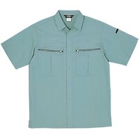 ソウワ 桑和 277 半袖シャツ ミストグリーン 3L 2771003L 1着
