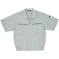 ソウワ 桑和 271 半袖ブルゾン グレー 3L 27173L 1着