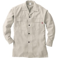 ソウワ 桑和 62015 長袖シャツ アイボリー 4L 6201554L 1着