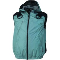 ジーベック XEBEC 空調服遮熱ハーネスベスト(フード付き)XE9810643LL ブルーグレー XE9810643LL 1着