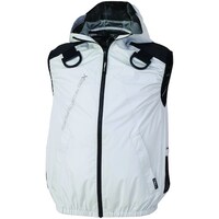 ジーベック XEBEC 空調服遮熱ハーネスベスト(フード付き)XE98106224L シルバーグレー XE98106224L 1着