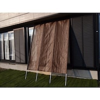 TASSCOM 洋風たてす4 3m ブラウン TAN908300 1個