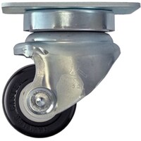 ハンマーキャスター ハンマー 高耐久性 低床式重荷重用 自在 ナイロン車50mm 68×68ピッチ 6401SNRB50 1個