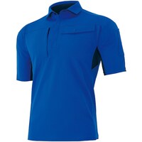 アイトス アイトス ウルトラストレッチ半袖ポロシャツ(男女兼用) ブルー SS AZ10614006SS 1着