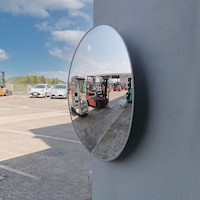 コミー Komy フォーク出口ミラー<外壁用>330×550 B55KL 1個