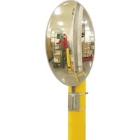 コミー Komy フォーク出口ミラー<ガードポール用>330×550 B55KP 1個