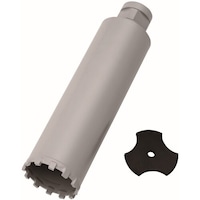 コンセック Hakken 乾式コアビット H2 Cロッド φ120×200L H2120 1本