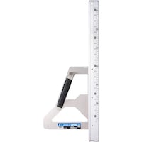 シンワ測定 シンワ 丸ノコガイド定規 エルアングル かるぴた 60cm 併用目盛