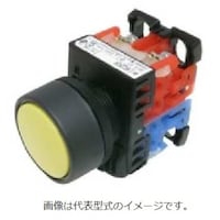富士電機 富士電機 コマンドスイッチφ22丸フレーム平形押しボタンスイッチ AR22F0R11Y 1個