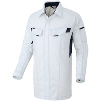 アイトス アイトス 綿100%ムービンカット長袖シャツ シルバーグレー 6L AZ51350036L 1着