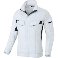 アイトス アイトス 綿100%春夏用長袖ブルゾンムービンカット シルバーグレー M AZ5130003M 1着