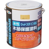 アサヒペン アサヒペン 水性ウッドステインEX 3L 透明(クリヤ)