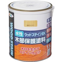 アサヒペン アサヒペン 水性ウッドステインEX 1.6L 透明(クリヤ)