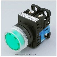 富士電機 富士電機 コマンドスイッチφ22丸フレーム透明フルガード形照光押しボタンスイッチ