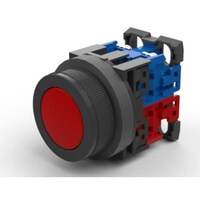 富士電機 富士電機 コマンドスイッチφ30丸フレーム平形押し