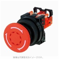 富士電機 富士電機 コマンドスイッチφ30丸フレームプッシュロック大形押しボタンスイッチ