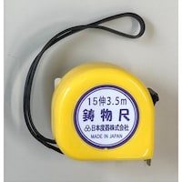 日本度器 日本度器 イモノコンベックス 伸縮率15伸 16mm巾×3.5m MC151635 1個