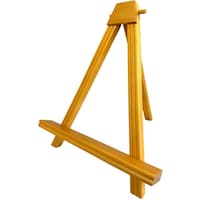 福井金属工芸 福井金属工芸 木製卓上イーゼル L チーク 6585A