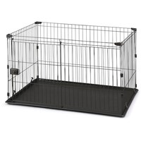 アイリスオーヤマ IRIS 283669 システムサークルトレー付き マットブラウン STS1200TMT 1台