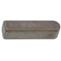 サンコー SUNCO SUS316 JIS 片丸キー 8X7X27 (50本入) D011K0120080027000 1箱(50本)