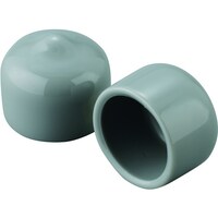 岩田製作所 IWATA 保護キャップ 丸 (10個入) 灰 HLGY952P 1袋(10個)