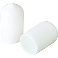 岩田製作所 IWATA 保護キャップ 丸 (10個入) 白 HLWH95P 1袋(10個)