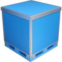 エーディエフ ADF ダンカーゴ分離 4面パネルタイプ 1100x1100xH900 ブルー DANP41190BL 1台