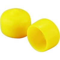 岩田製作所 IWATA 保護キャップ 丸 (30個入) 黄 HLYE3002B 1袋(30個)