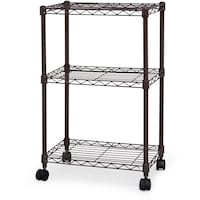 アイリスオーヤマ IRIS 573619 カラーメタルラック ブラウン CBM44073T 1台