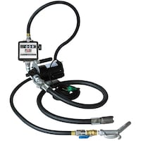 アクアシステム アクアシステム 流量計付電動ドラムポンプ(ホース接続) K33EVH100H 1台