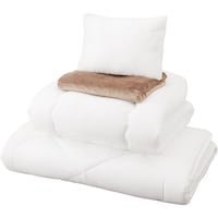 アイリスオーヤマ IRIS 574530 抗菌防臭カバー付き布団8点セット ブラウン KFSU8S 1S(8個)