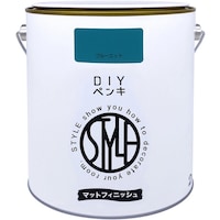 ニッペホームプロダクツ ニッぺ DIYペンキ マットフィニッシュ ブルーエット 2kg 4976124887604 1缶