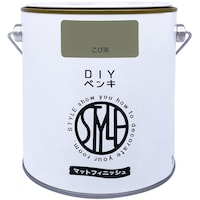 ニッペホームプロダクツ ニッぺ DIYペンキ マットフィニッシュ こび茶 1kg 4976124887352 1缶
