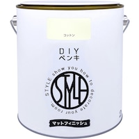 ニッペホームプロダクツ ニッぺ DIYペンキ マットフィニッシュ コットン 2kg 4976124887536 1缶