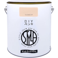 ニッペホームプロダクツ ニッぺ DIYペンキ マットフィニッシュ シェルピンク 2kg 4976124887659 1缶