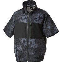 クロダルマ クロダルマ AIR SENSOR1 半袖ジャンパー メイサイブラック 3L