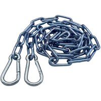 パーツ ラクテム 溶接チェーン 鉄 線径3mm 1M AKフック付