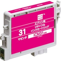 エコリカ ecorica ICM31 互換リサイクルインクカートリッジ マゼンタ