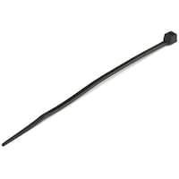 Startech StarTech 結束バンド/ナイロンケーブルタイ/100本入りパック/ブラック/長さ10cm/幅2mm/ケーブル束の直径22mm CBMZT4B 1袋(100本)