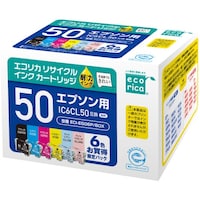 エコリカ ecorica IC6CL50 互換リサイクルインクカートリッジ
