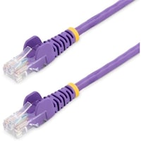 Startech StarTech カテゴリ5e LANケーブル/10m/パープル/RJ45コネクター/ツメ折れ防止機構付/CAT5e 45PAT10MPL 1袋(1本)