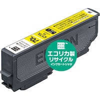 エコリカ ecorica ICY70L 互換リサイクルインクカートリッジ イエロー ECIE70LY 1個