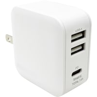 エアージェイ airJ USB X2/PD対応 TYPECX1 WH 3.6A