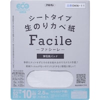 アサヒペン アサヒペン シートタイプ生のりカベ紙Facile 92X2.5MX4枚入(10M分) OKN11 119483 1本