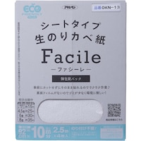 アサヒペン アサヒペン シートタイプ生のりカベ紙Facile 92X2.5MX4枚入(10M分) OKN13 119568 1本
