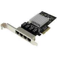 Startech StarTech ネットワークアダプターカード/PCI Express x4/4ポート/ギガビット RJ45 LAN カード ST4000SPEXI 1箱(1個)